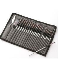 Без бренда «Коробка 50 шт.: Набор кистей для рисования в чехле, премиум набор (23 нейлоновых кисти, 1 мастихин)» в Самаре в интернет-магазине Без бренда «Коробка 50 шт.: Набор кистей для рисования в чехле, премиум набор (23 нейлоновых кисти, 1 мастихин)» в Самаре