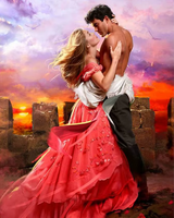 Без бренда «Страстная пара на стенах замка на закате» в Самаре