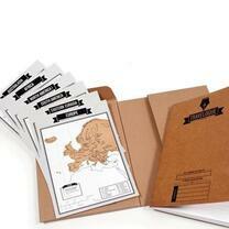 Без бренда «Скретч-карта мира стирающаяся. Карта путешествий» в Самаре