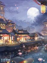 Без бренда «Ночной город на фоне луны» в Самаре