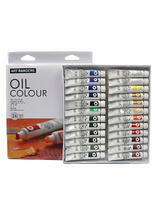 Без бренда «Коробка 24 шт.: Масляные краски «Две картинки» 24 шт. по 12 мл, проф. пигмент» в Самаре