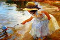 Без бренда «Девочка пытается спасти мяч» в Самаре