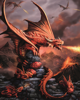 Без бренда «Коробка 20 шт: Дракон на скале» в Самаре