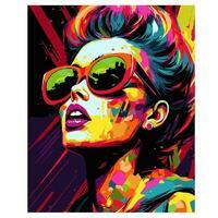 Без бренда «Яркая девушка в солнечных очках» в Самаре