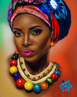 Без бренда «Портрет яркой женщины» в Самаре в интернет-магазине  Без бренда «Портрет яркой женщины» в Самаре