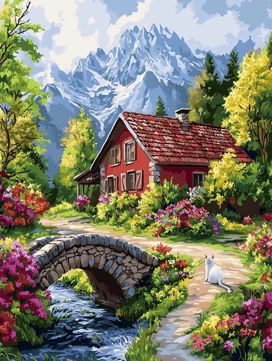 Картина по номерам 40x50 NMR-00083