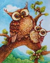 Без бренда «Совёнок с совой на ветке» в Самаре