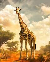 Без бренда «Красивый жираф в солнечный день» в Самаре