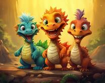 Без бренда «Милые и веселые дракончики» в Самаре