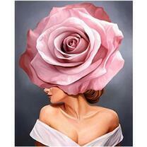 Без бренда «Девушка с розовой розой на голове» в Самаре