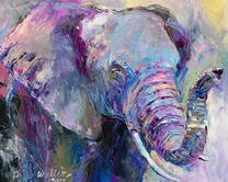 Портрет милого слона