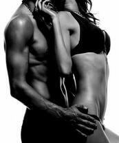 Обнаженная пара ч/б